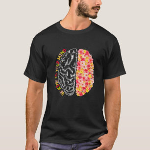 Camiseta Saúde Mental Seja Engraçado Para Sua Mente Autismo