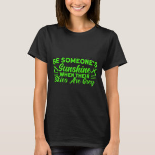 Camiseta Saúde mental seja saúde mental sunshine de alguém