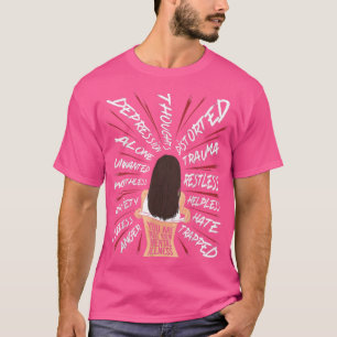 Camiseta Saúde Mental Suicídio Sensibilização Depressão Upl