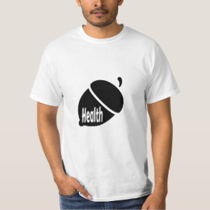 Camiseta Saúde Nut Saudável Vivendo para a Vida