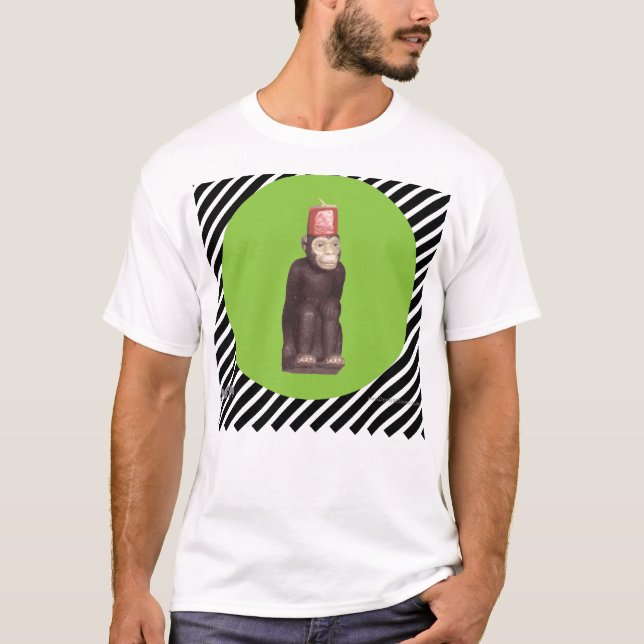 Camiseta saude o fez-Macaco! (Frente)