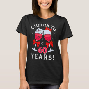 Camiseta Saúde Para 60 Anos 60 Casamento Casado Anniv