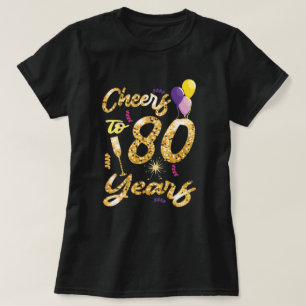 Camiseta Saúde para 80 anos 1941 - Celebração de Anivers
