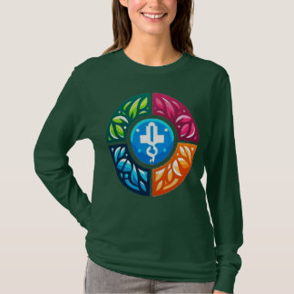 Camiseta Saúde para todos, Tudo para Saúde Básica Longa Cap