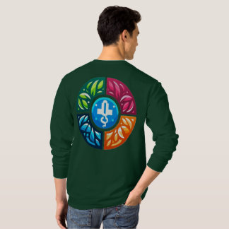 Camiseta Saúde para todos, Tudo para Saúde Básica Longa Cap