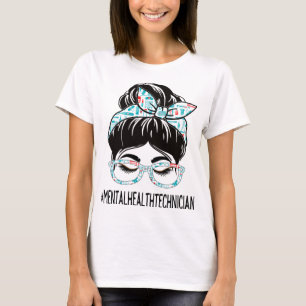 Camiseta Saúde Técnica Semana Apreciação Mulheres Mensageir