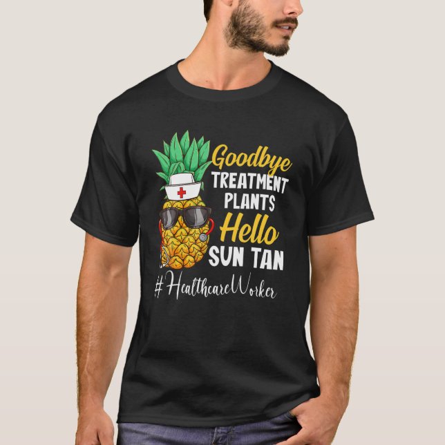 Camiseta Saúde Trabalhador Planos de Tratamento de Adeus Al (Frente)