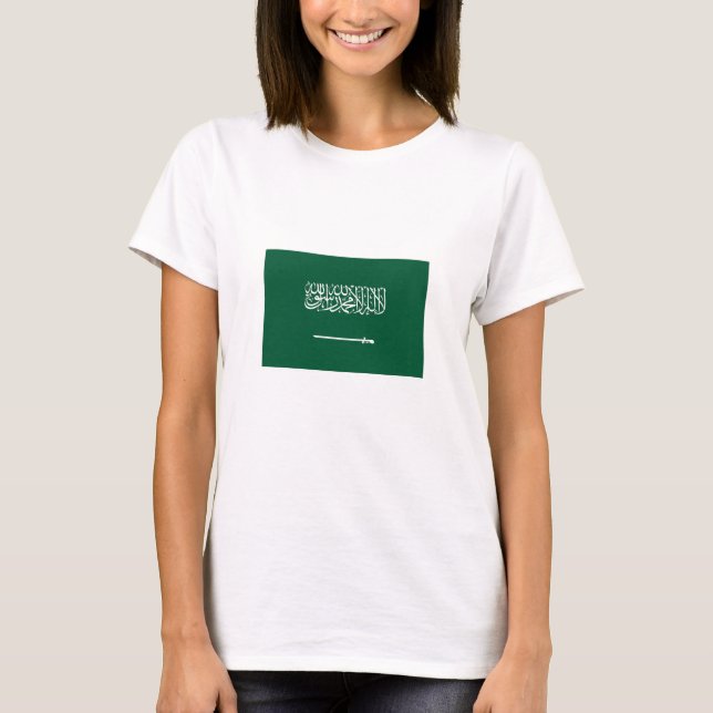 Camiseta Saudi Arabia Flag (Frente)