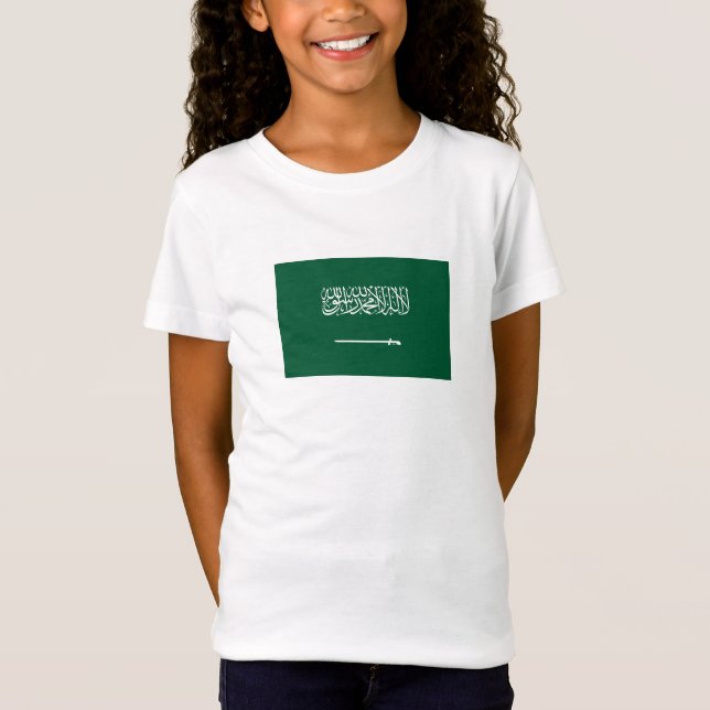 Camiseta Saudi Arabia Flag (Frente)
