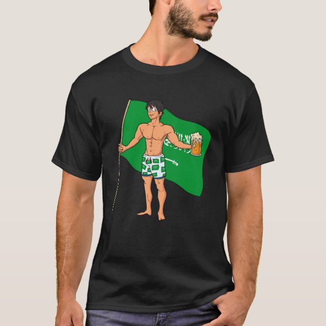 Camiseta Saudi Arabia Hot Boy (Frente)