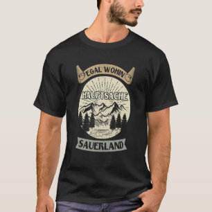 Camiseta Sauerland Germany Sauerlander German Hiking 5
