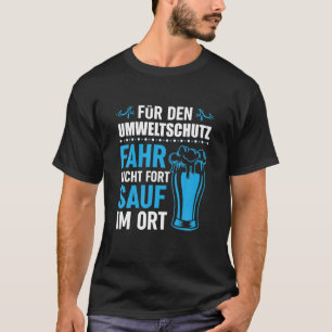 Camiseta Saufen - Partido da Piada JGA celebra cerveja de