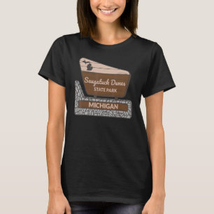 Camiseta Saugatuck Dunes State Park Michigan MI Welcome Sig
