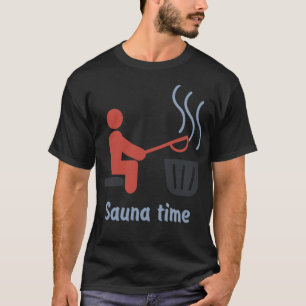 Camiseta Sauna time da loja de brinquedos sauna Banya Spa g