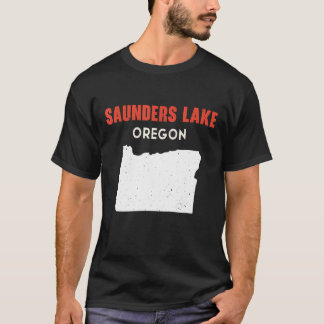 Camiseta Saunders Lake Oregon Estados Unidos Viagem Oreg
