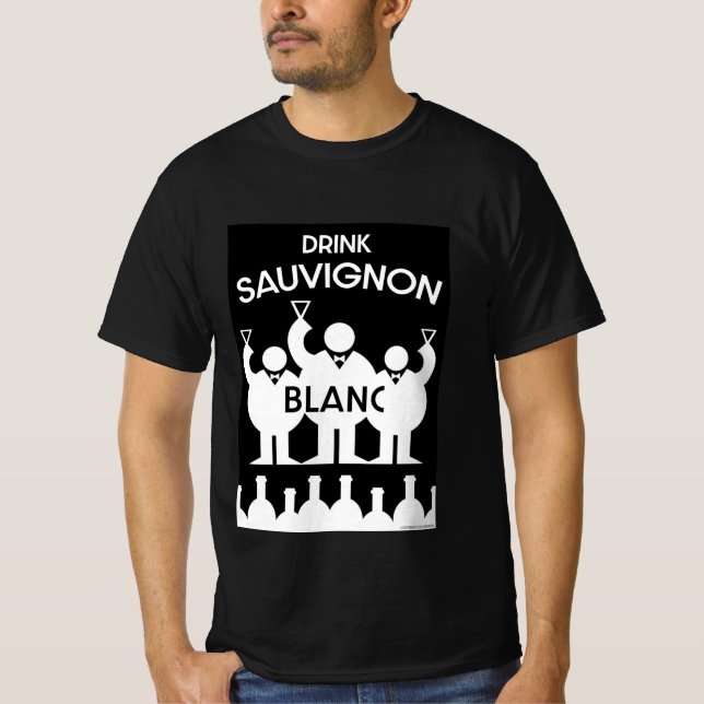 Camiseta Sauvignon Blanc Wine Drinker T-Shirt (Frente)