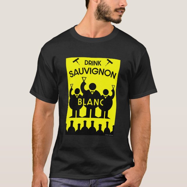 Camiseta Sauvignon Blanc Wine Drinker T-Shirt (Frente)