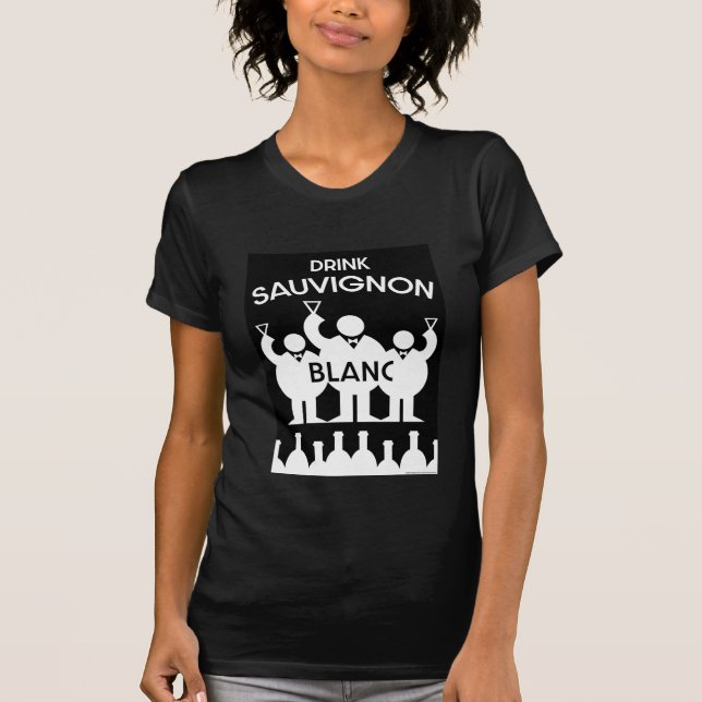 Camiseta Sauvignon Blanc Wine Drinker T-Shirt (Frente)