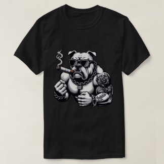 Camiseta Savage Bulldog – Street Rebel Vibes T-Shirt