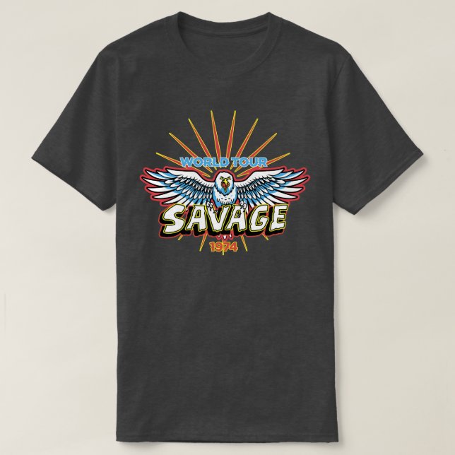Camiseta Savage World Tour X-23 Cosplay X23 Laura Kinney (Frente do Design)