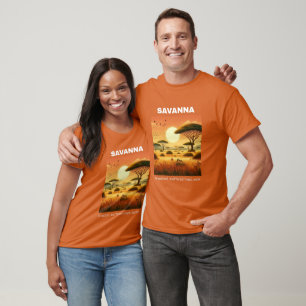 Camiseta Savanna Sunscape Adventure Tee