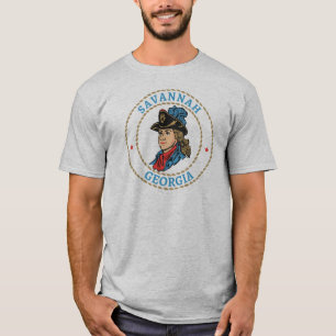 Camiseta Savannah Geórgia Colonial