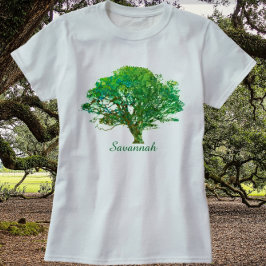 Camiseta Savannah Georgia Tree