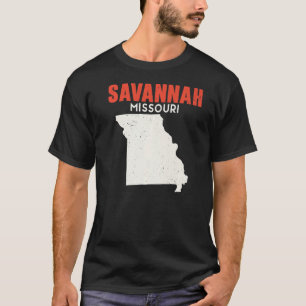 Camiseta Savannah Missouri EUA State America Viagem Missour