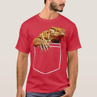 Camiseta Savannah Monitor Lizard Pocket