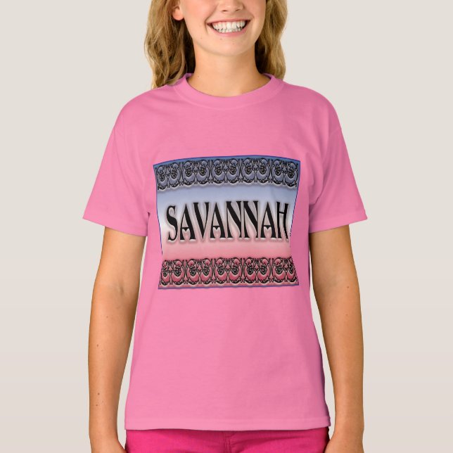 Camiseta Savannah Scrollwork (Frente)