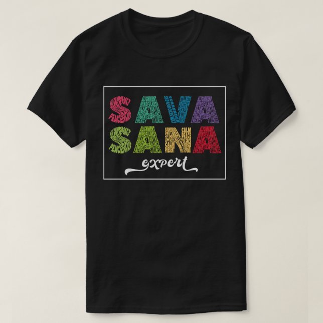 Camiseta Savasana Expert (Frente do Design)