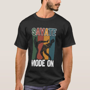 Camiseta Savate Modo Savate Ativado Ideal para Artistas Ma