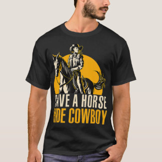 Camiseta Save A Horse Ride Cowboy Funny Retro Design