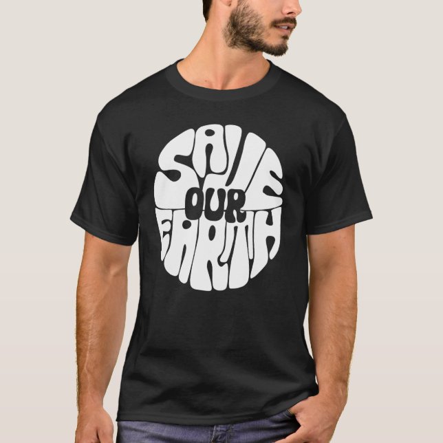 Camiseta Save our Earth Climate Change 1 (Frente)