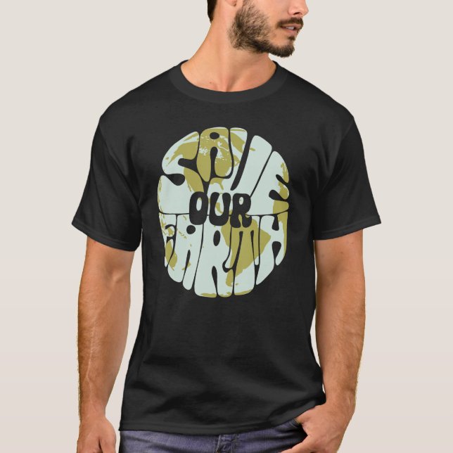 Camiseta Save our Earth Climate Change 2 (Frente)