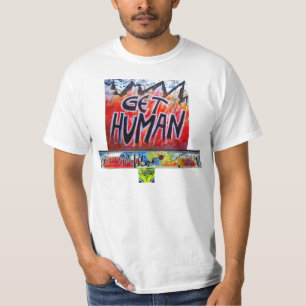 Camiseta SAVE OUR EARTH GET HUMAN BERLIN WALL By Indiano