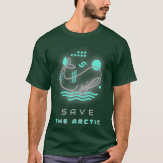 Camiseta Save The Arctic Whale