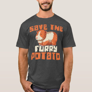 Camiseta Save The Furry Potato Guinea Pig Guinea Lover Prem