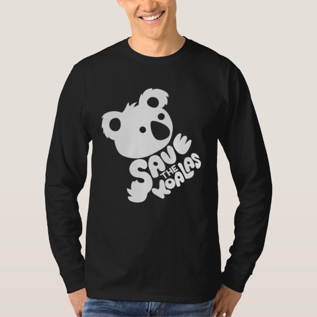 Camiseta Save the Koalas Charity Koala (Frente)