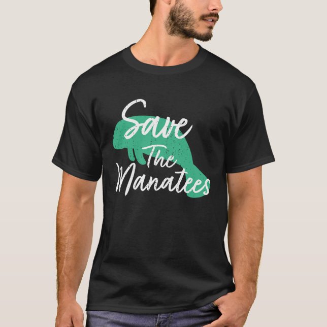 Camiseta Save The Manatees (Frente)