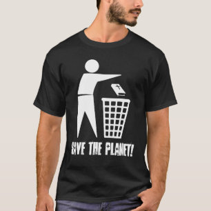 Camiseta Save the Planet! (Escura)