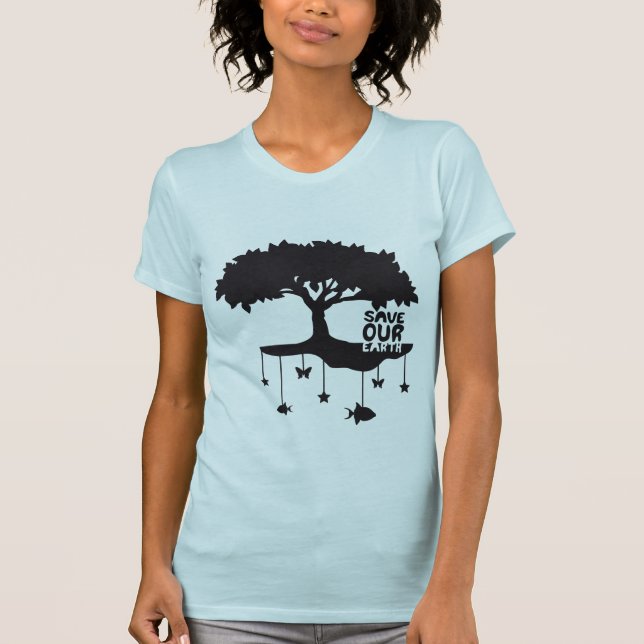 Camiseta saveourearth (Frente)