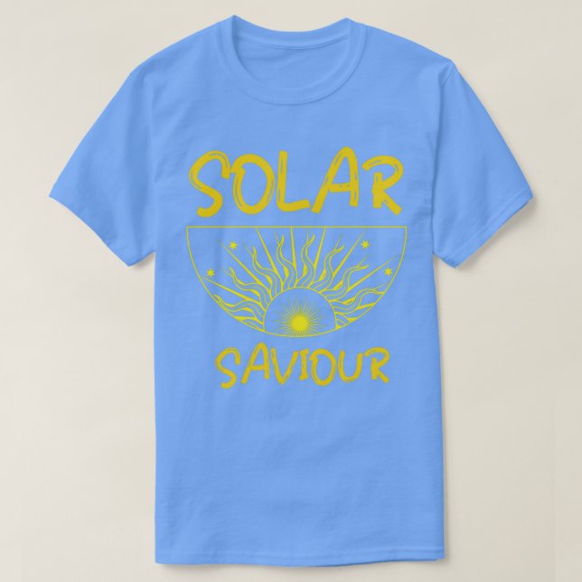 CAMISETA SAVIOR SOLAR (Frente do Design)
