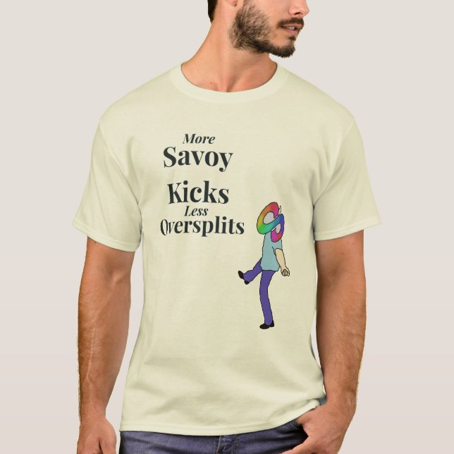 Camiseta Savoy Kicks vs. Oversplits Unisexo (Frente)