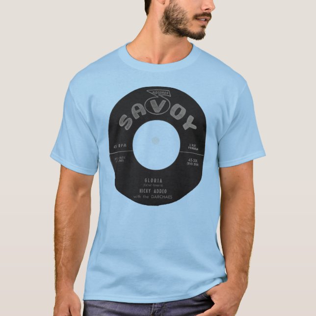 Camiseta Savoy Record Label (Frente)