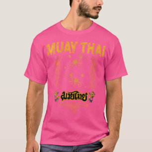 Camiseta Sawadee Tailandês Tradicional Sak Yant Tigre Gêmeo