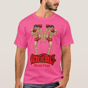 Camiseta Sawadee Thai Traditional Sak Yant Thai Twin Tiger