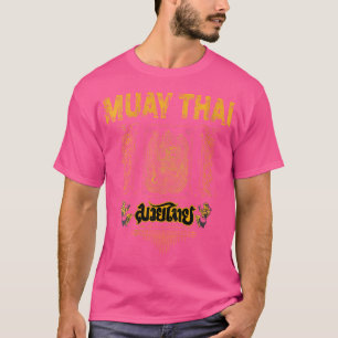 Camiseta Sawadee Thai Traditional Sak Yant Thai Twin Tiger