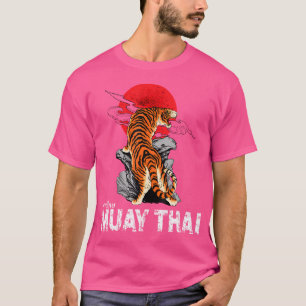 Camiseta Sawadee Thai Traditional Sak Yant Thai Twin Tiger