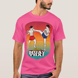 Camiseta Sawadee Thai Traditional Sak Yant Thai Twin Tiger